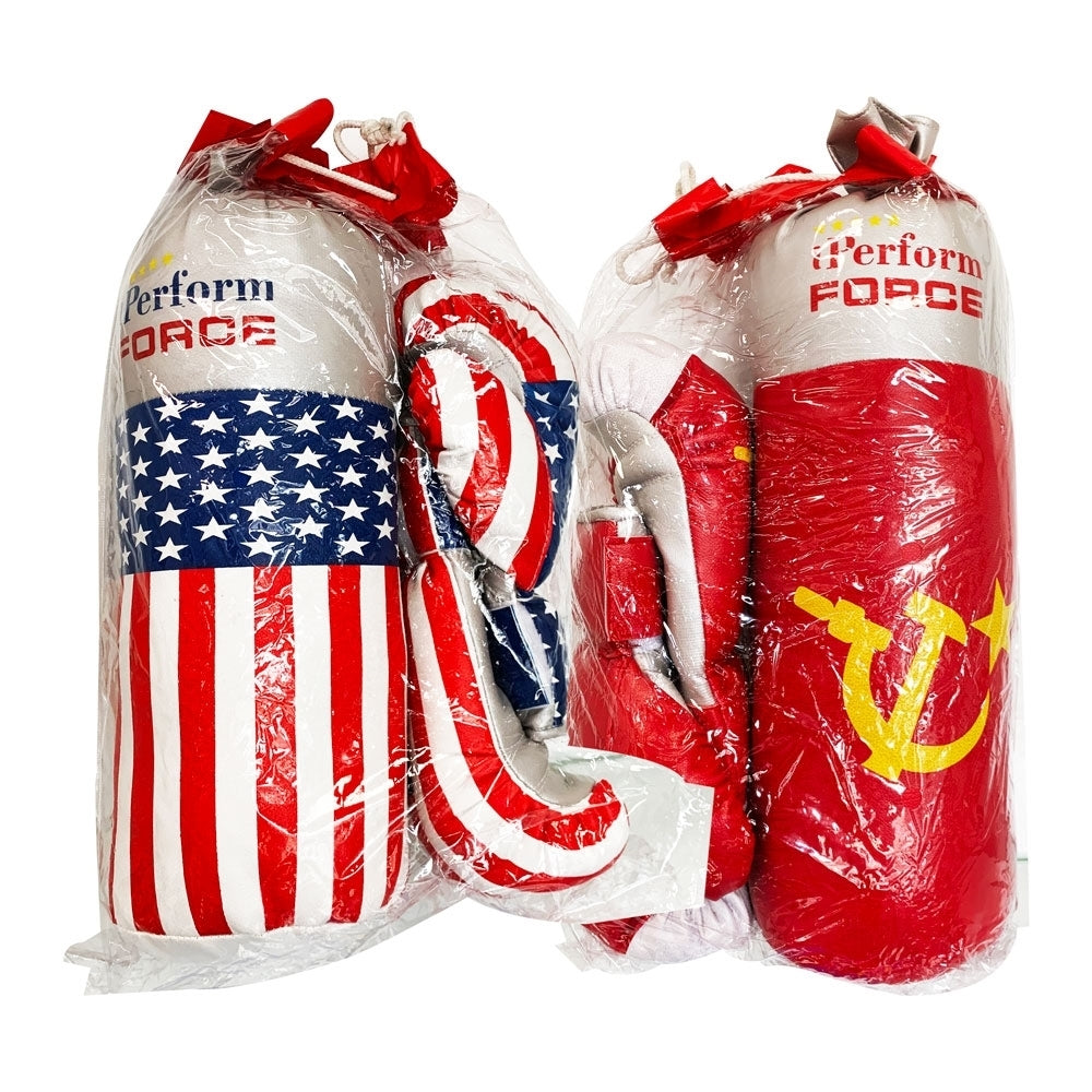 Kids Boxing Gift Set for American & Russian Themes Pair
