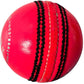 Cricket Ball Fireworks Pink Leather
