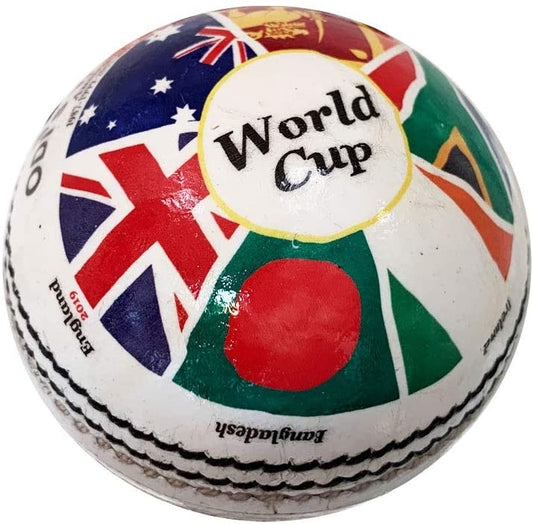 Cricket Ball World Cup History 2019 Edition (5.5 Oz Weight)