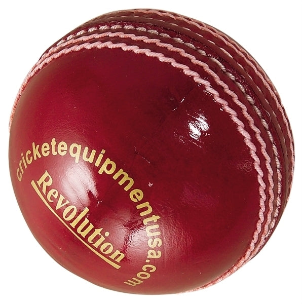Cricket Ball Revolution Red Leather by CE