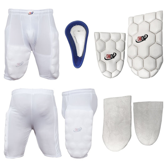 Cricket Batting Thigh Guards Protective Shorts with Groin Cup
