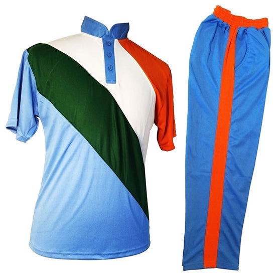 Colored Cricket Uniform Indian Colors Shirts & Pants