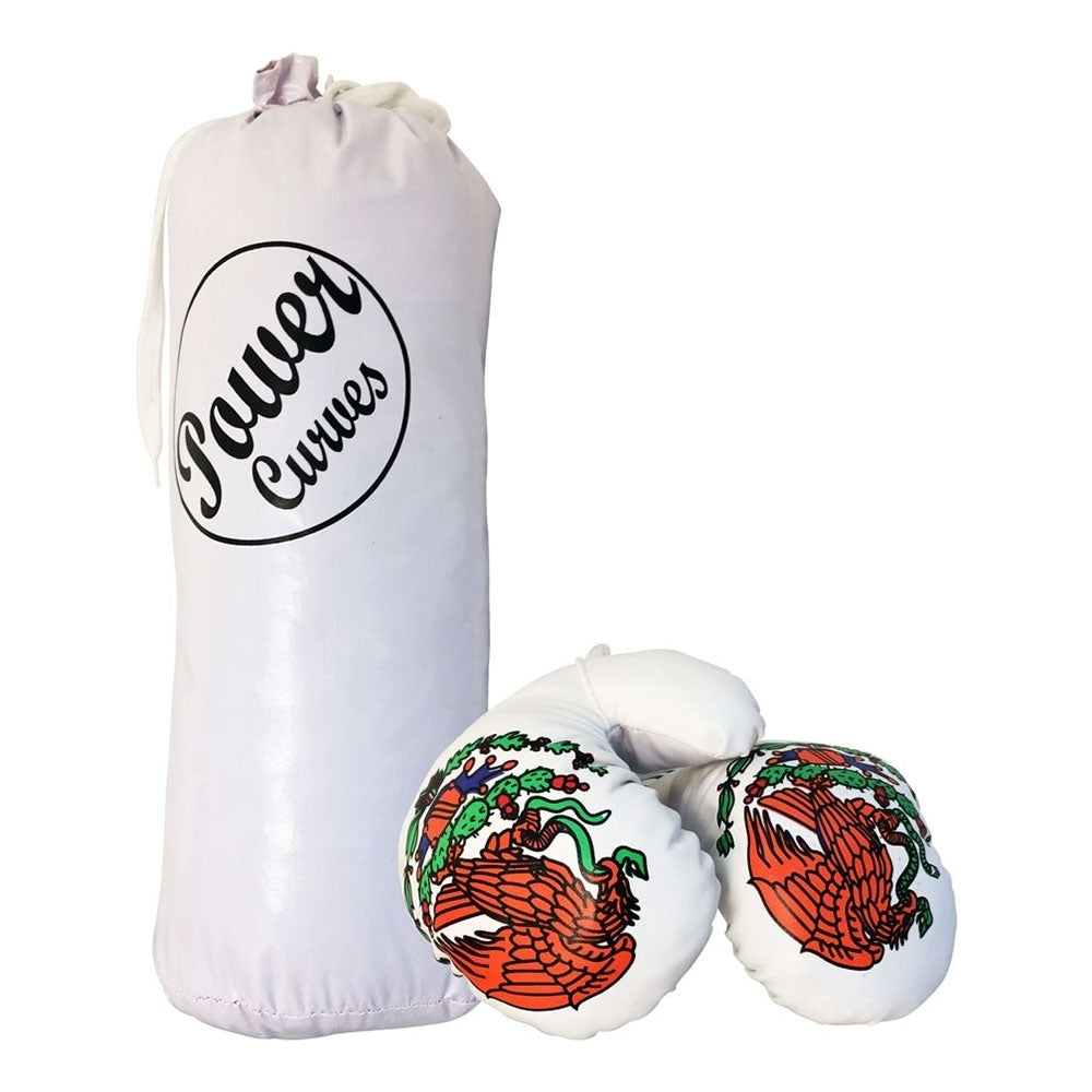 Boxing Gift Set For Kids Mexican Theme Boxing Gloves & Punching Bag Martial Arts MMA
