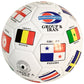 Deflated FIFA World Cup 2018 Qualifiers Country Flags Soccer Ball