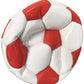 Deflated Red White Classic Traditional Soccer Balls