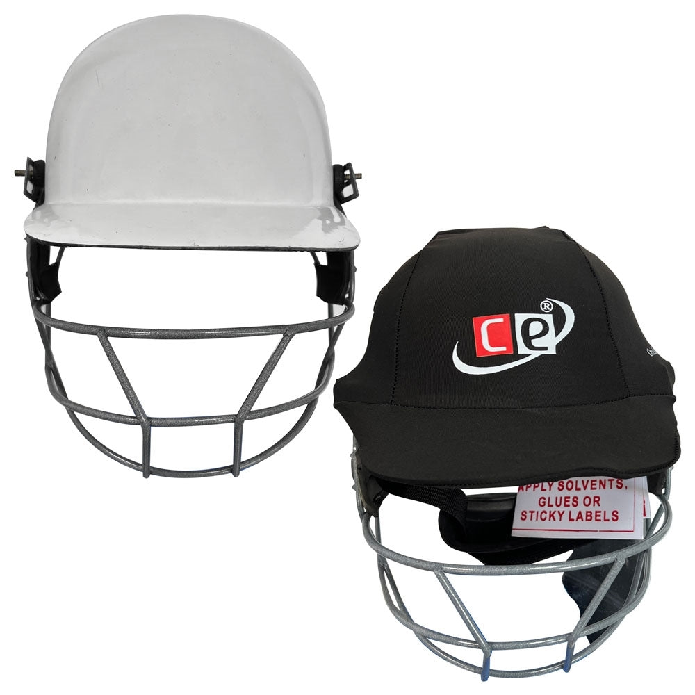 Cricket Helmet with Black Cover Multicolored Covers Range