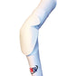 Elbow Arm Protection - High Density Foam Protection Compression Sleeves White