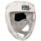 Field Hockey Face Mask Clear Transparent Penalty Corner White