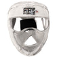 Field Hockey Face Mask Clear Transparent Penalty Corner White