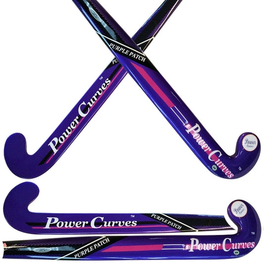 Indoor Field Hockey Stick Composite Purple Patch