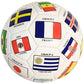 FIFA World Cup 2018 Qualifiers Country Flags Soccer Ball Size 5