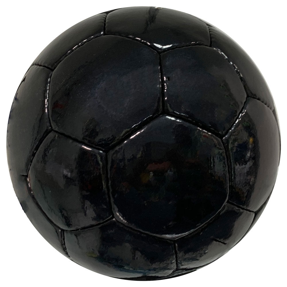 Plain All Black Soccer Ball Official Size 5