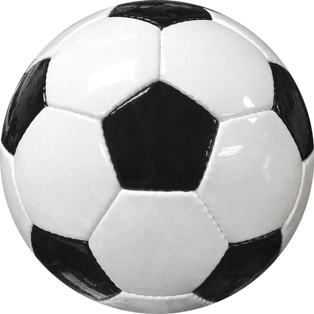 Black & White Classic Traditional Soccer Balls Old School Balls