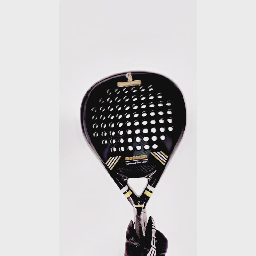  Raqueta de pádel de pádel de fibra de carbono, raquetas de pádel  de pádel de pádel de fibra de carbono Power Lite Pop Tennis Paddle (2 :  Deportes y Actividades al
