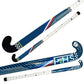 Outdoor Field Hockey Stick Blue Carbon Pro