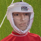 Field Hockey Face Mask Clear Transparent Penalty Corner Black