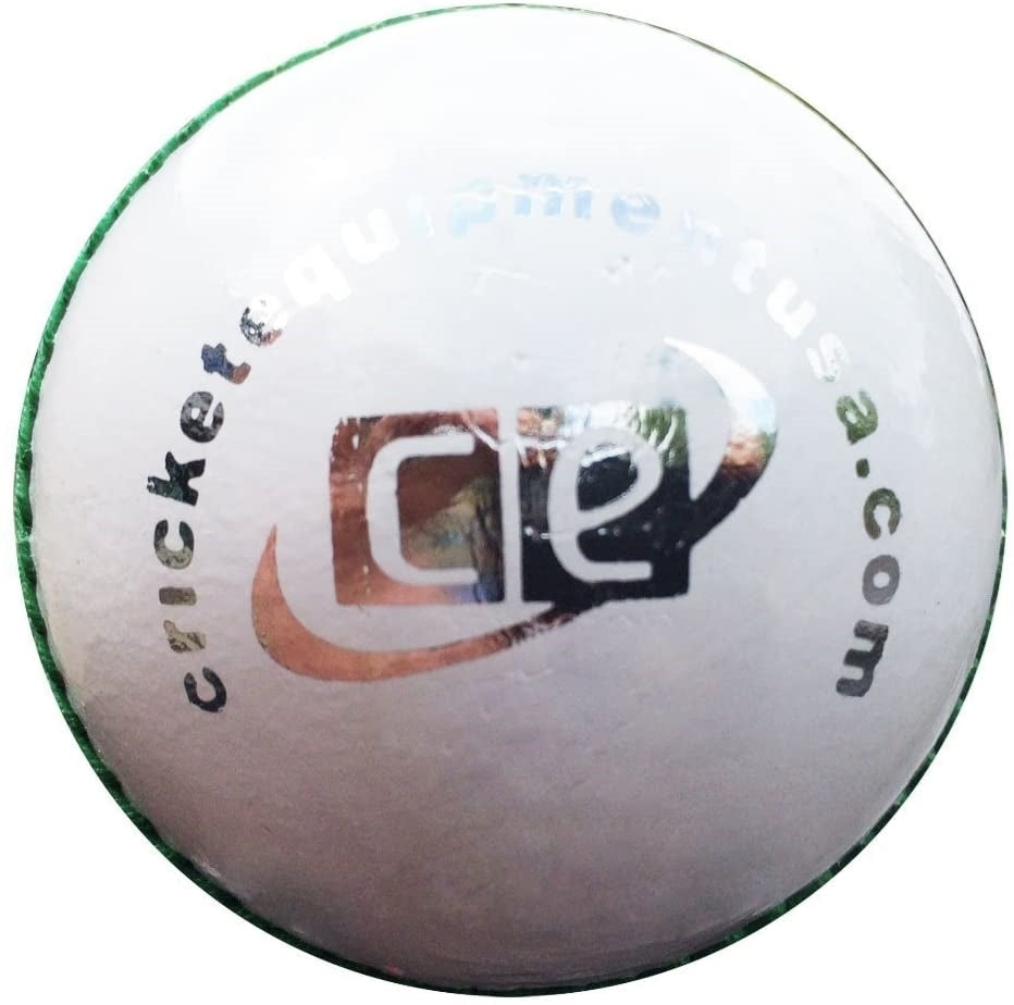 Cricket Ball Fireworks White Leather Six Pack