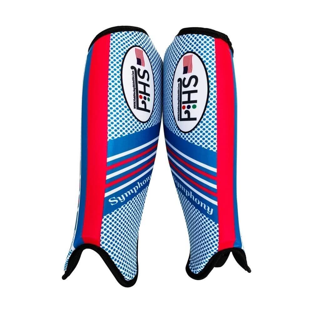 Field Hockey Symphony Shin Guards With Straps for Girls