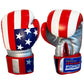 Boxing Gloves Men Women America & Russia Flags Pair