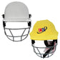 Cricket Helmet with Yellow Cover Multicolored Covers Range