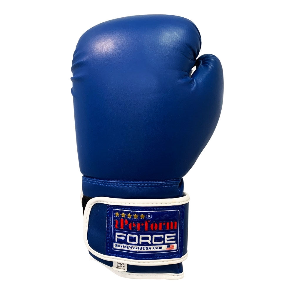 Boxing Gloves Men Women Plain Blue
