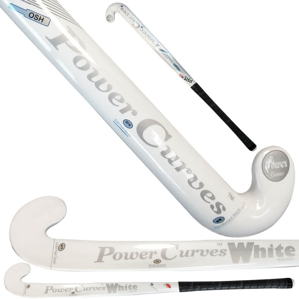 Outdoor Field Hockey Stick White Snow Carbon Pro